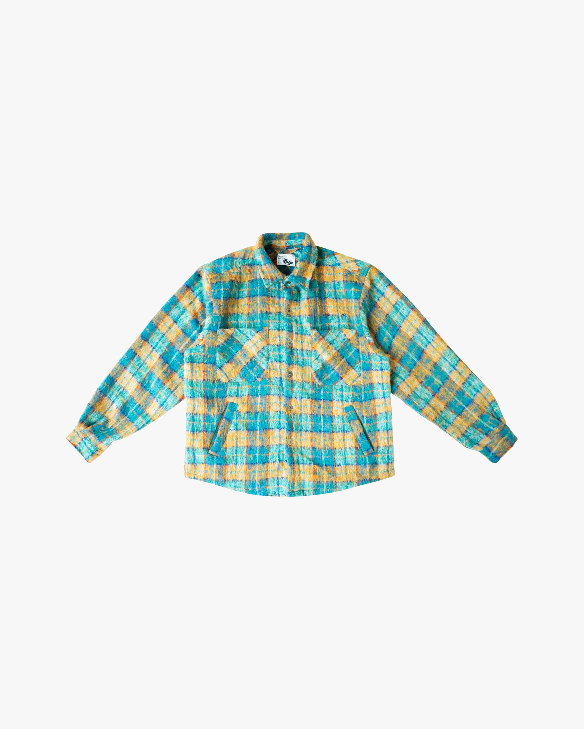 EPTM Side Slit Flannel Teal