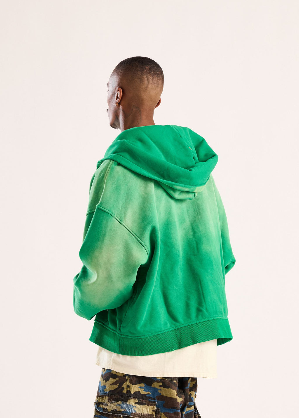 Diet Starts Monday California Dreamin Full Zip Hoodie Green