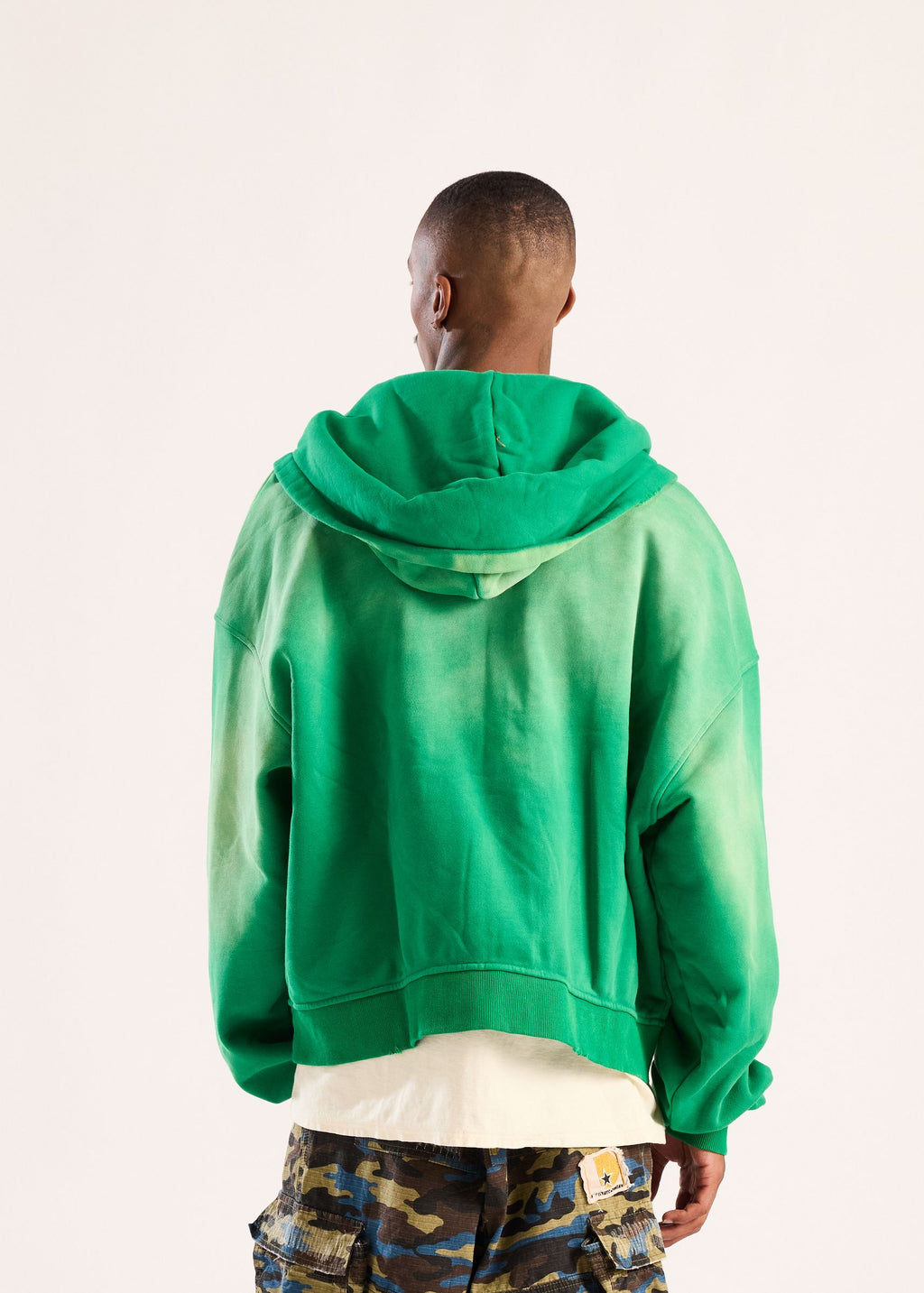Diet Starts Monday California Dreamin Full Zip Hoodie Green