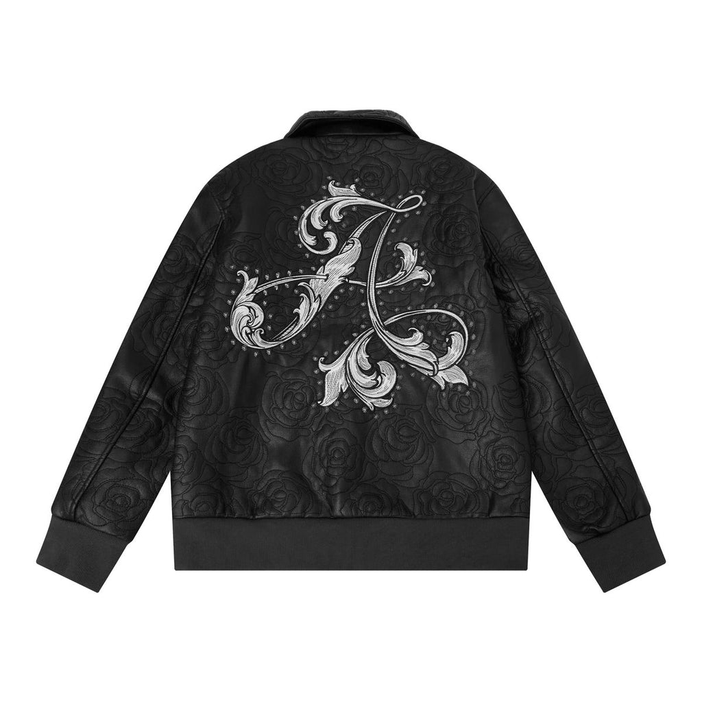 Almost Someday Rosette Embroidered Jacket