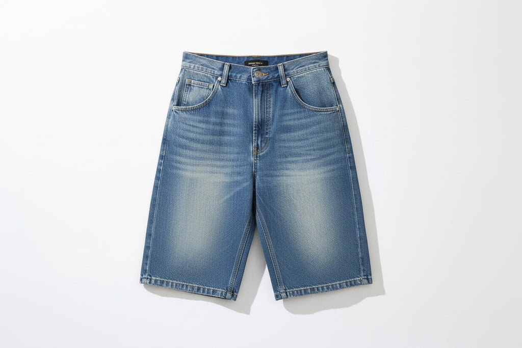 SERENEDE Sapphire Denim Shorts
