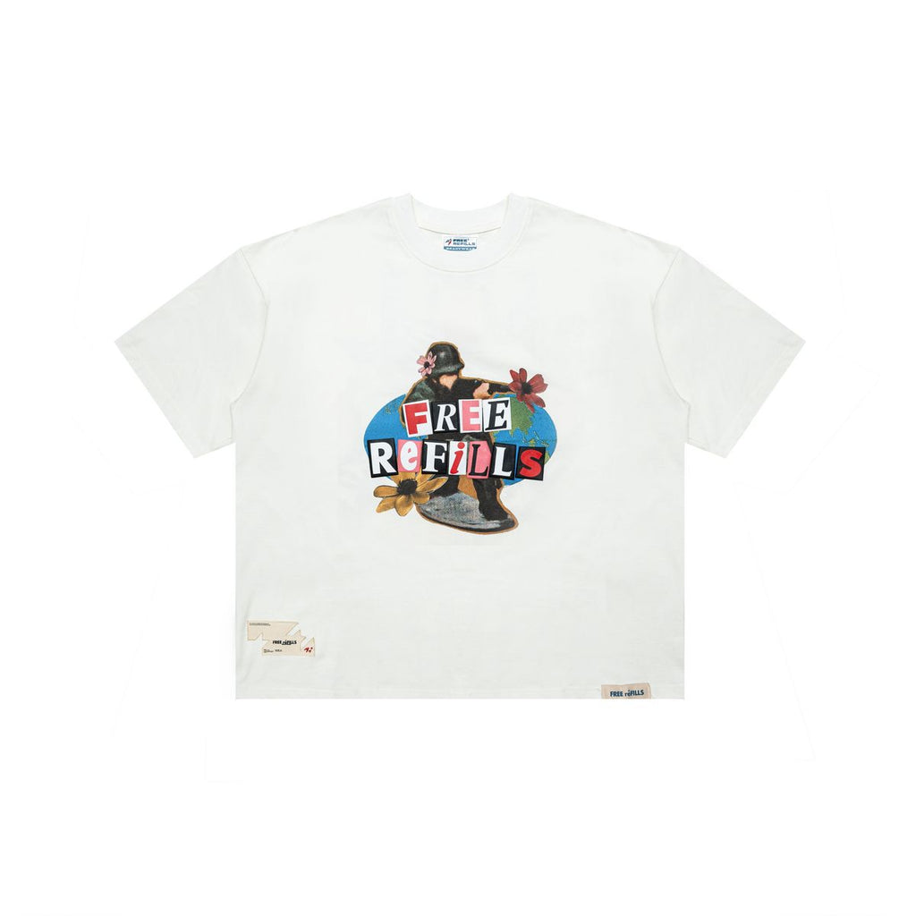 FREE REFILLS Peace Tee