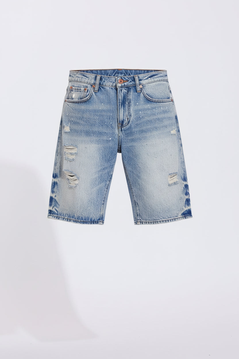 CRYSP Ice Short Bleached Indigo