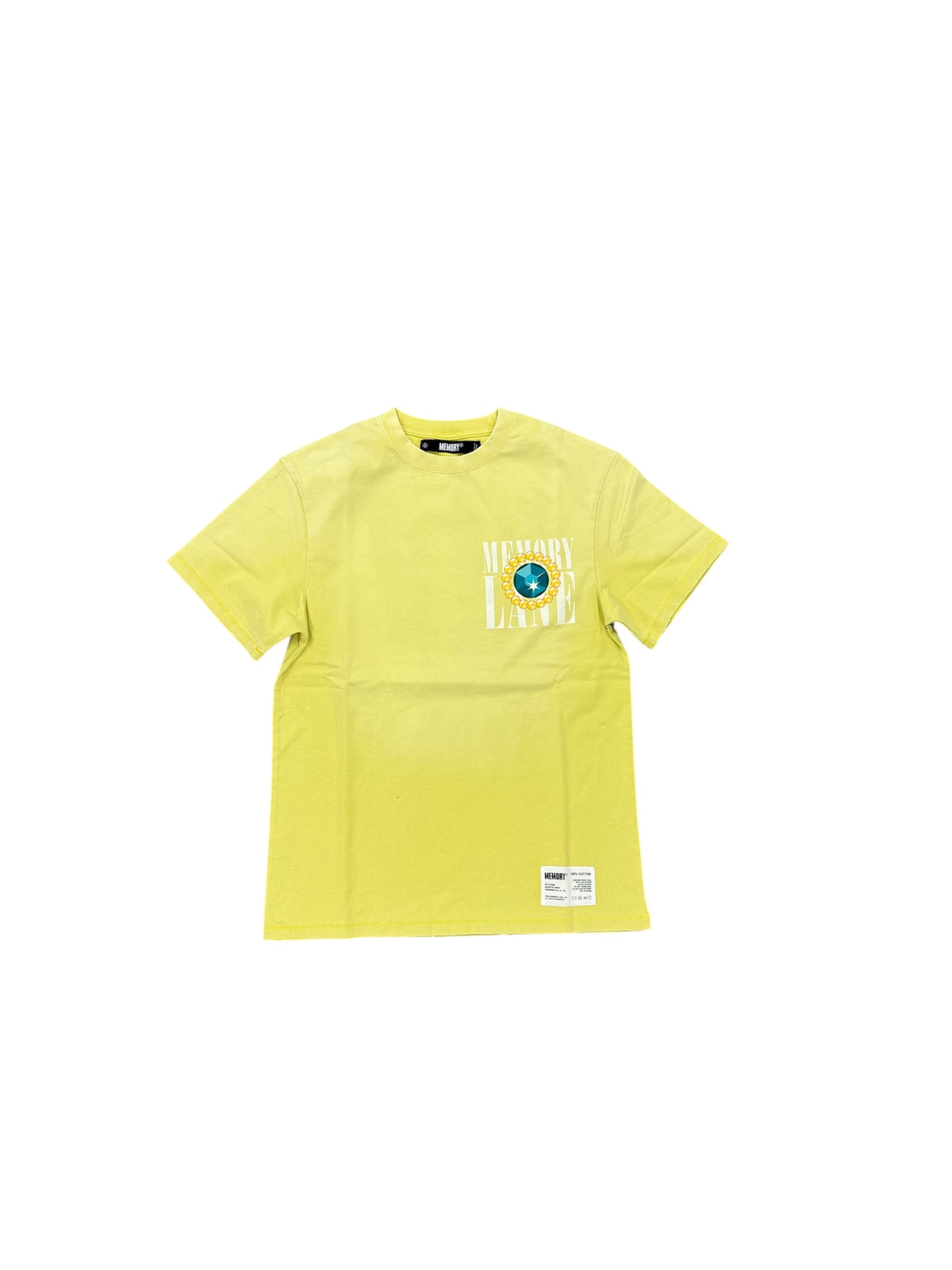 MEMORY LANE JEWELS TEE-FADED SUNFLOWER