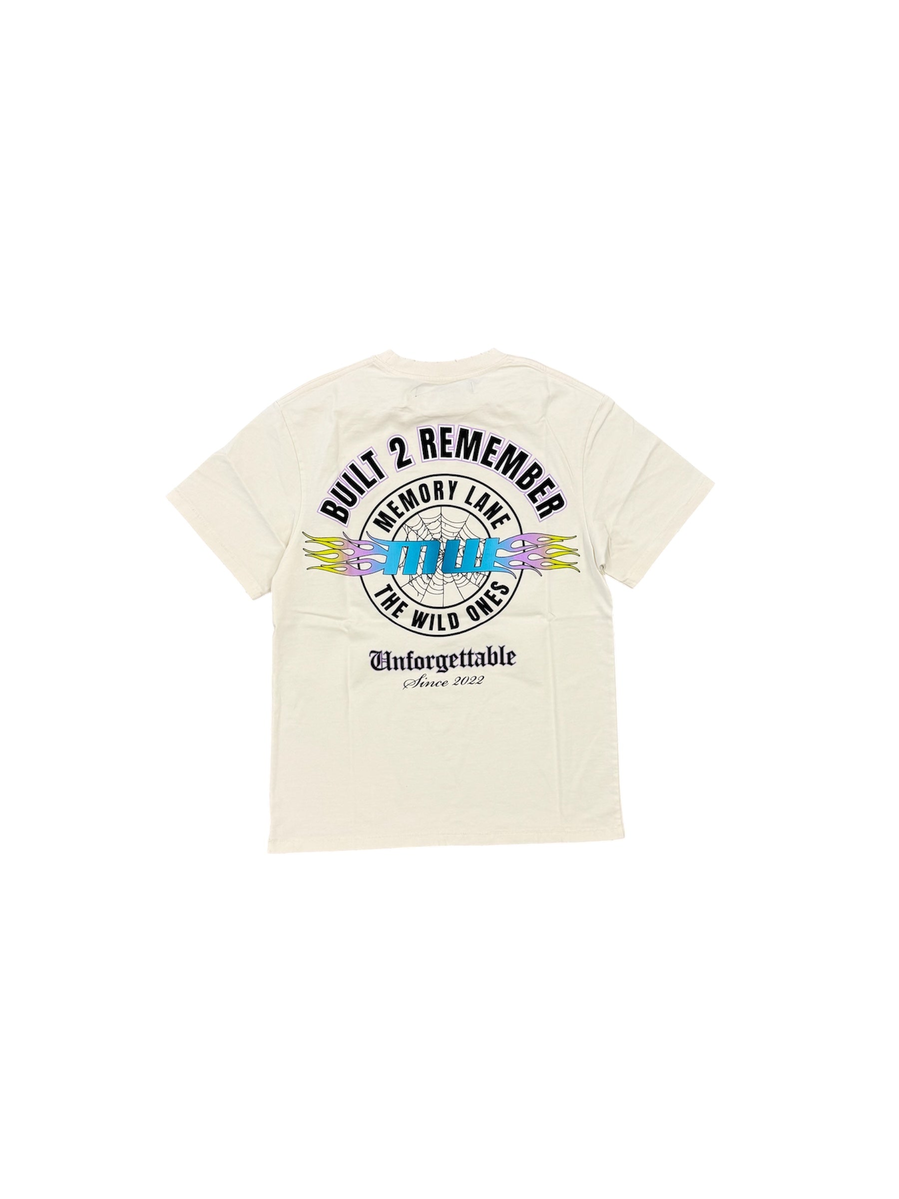 MEMORY LANE WILD ONES TEE-OFF WHITE