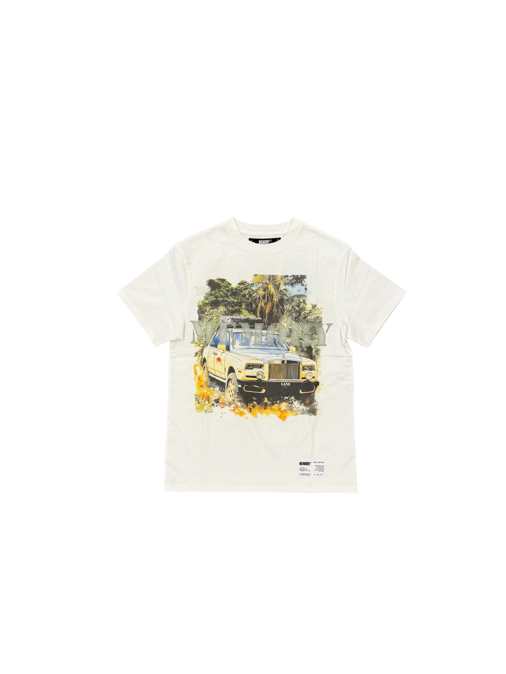 MEMORY LANE EXPLORER TEE-ANTIQUE WHITE