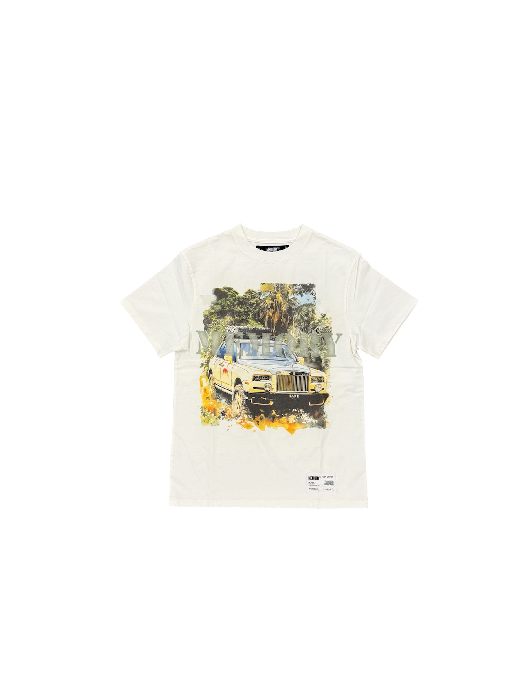 MEMORY LANE EXPLORER TEE-ANTIQUE WHITE