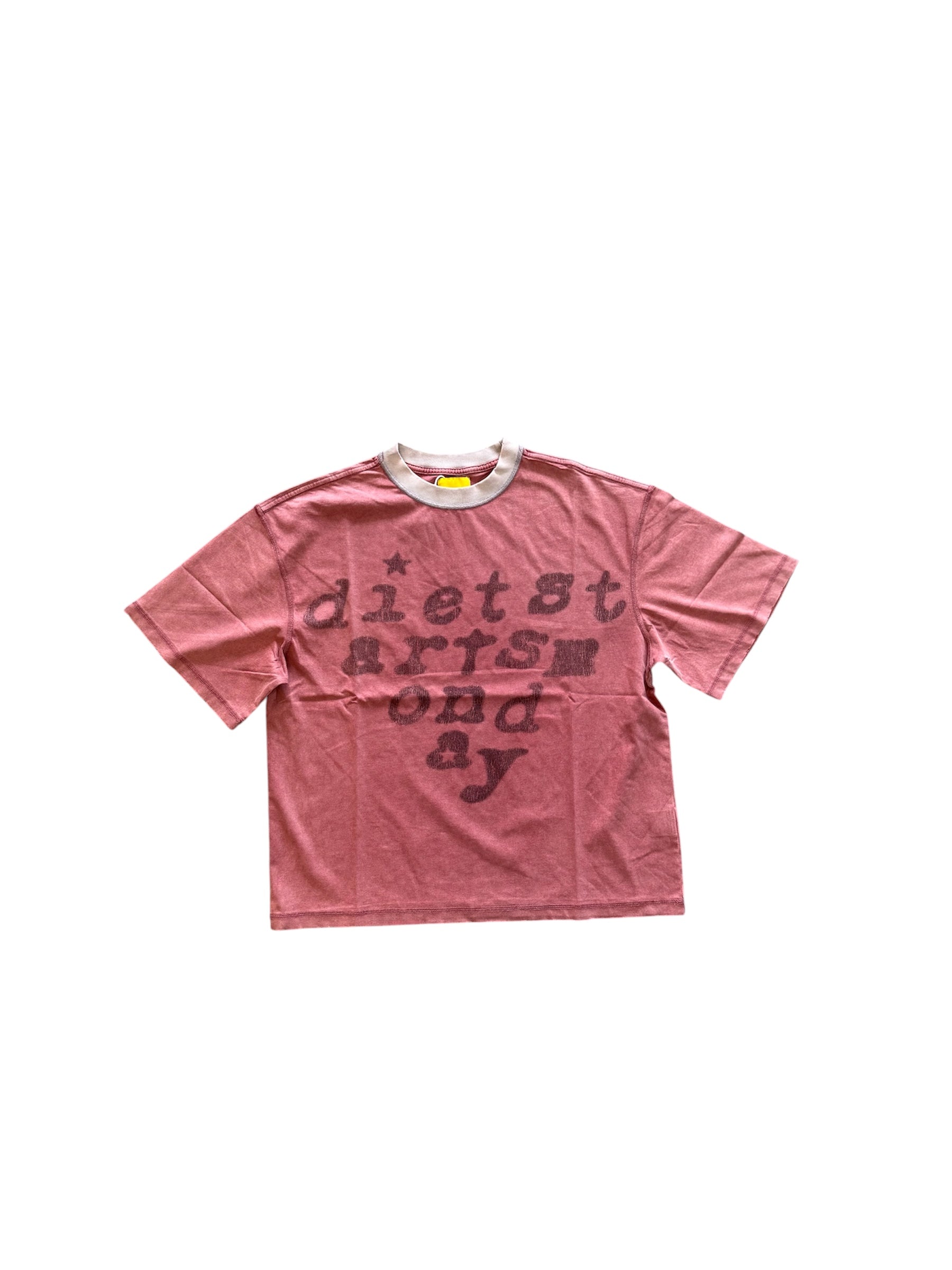 DIET STARTS MONDAY Eye Test Tee Maroon