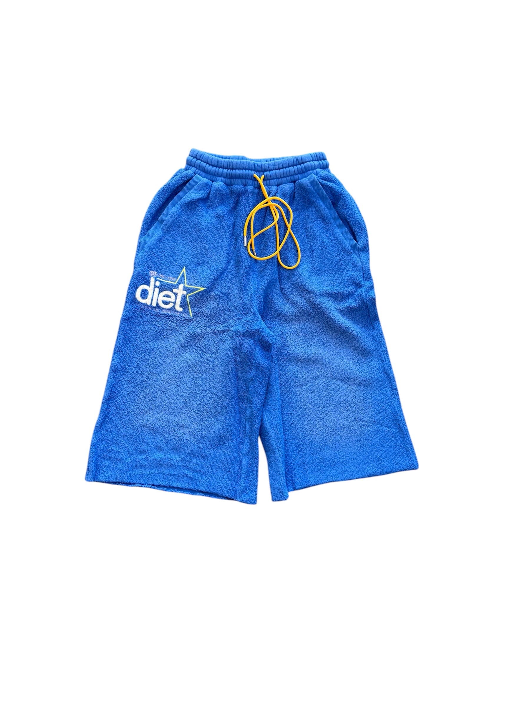 DIET STARTS MONDAY Inside Out Fleece Sweatshorts Blue