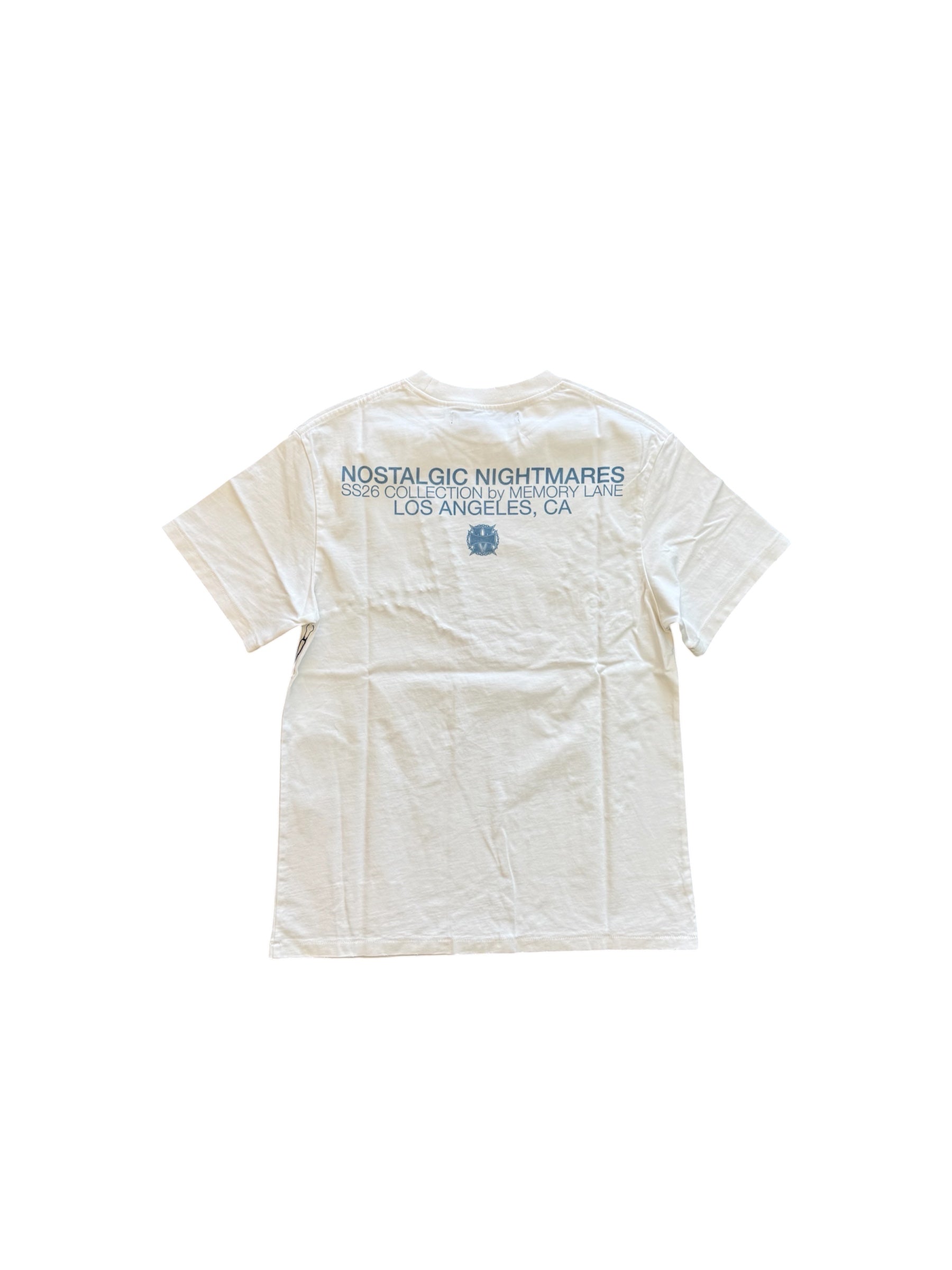 MEMORY LANE Brainiack Tee White
