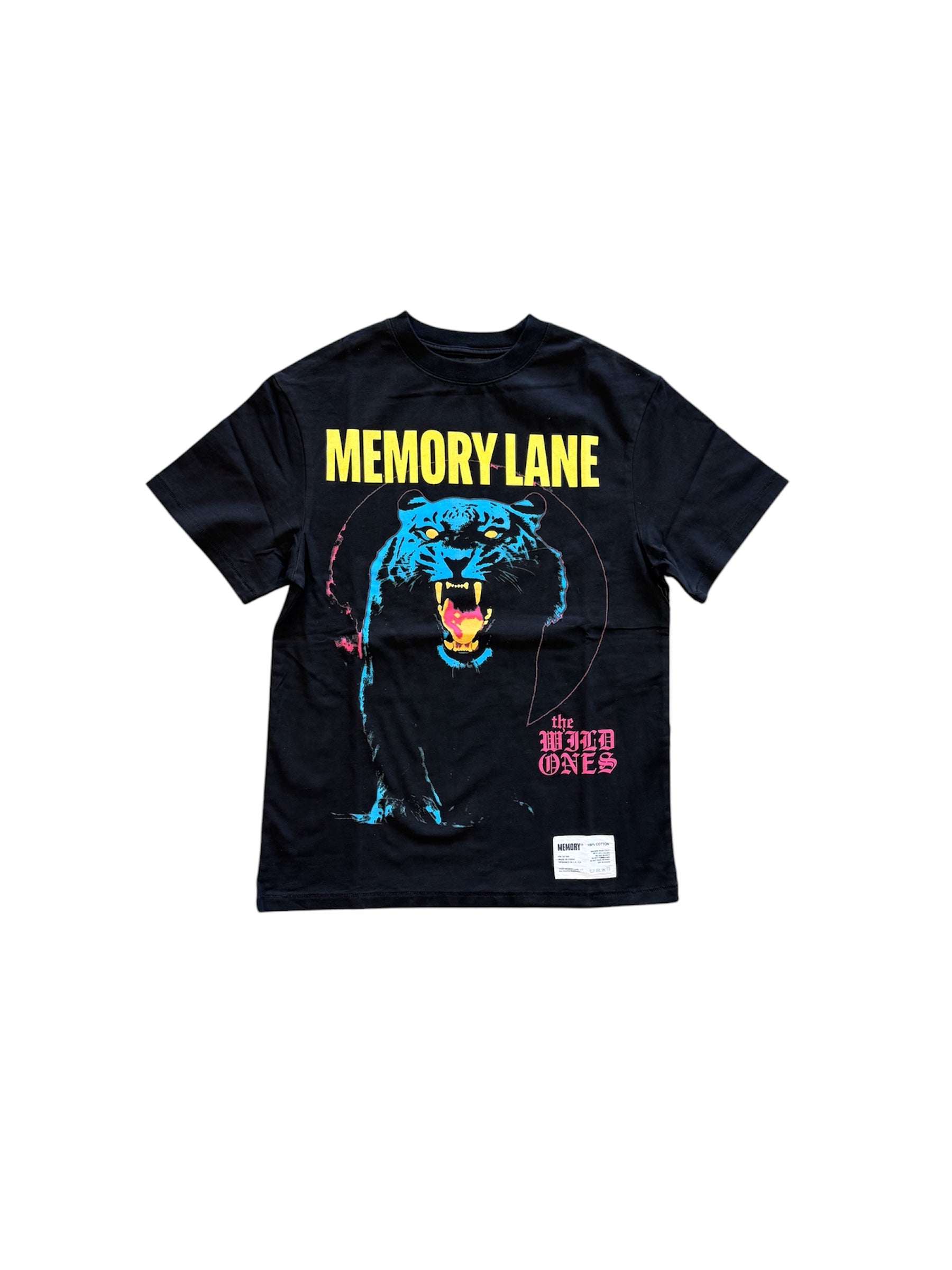 MEMORY LANE Wild Ones Tee Black
