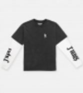 Paper Planes Old English Layered Longsleeve Tee