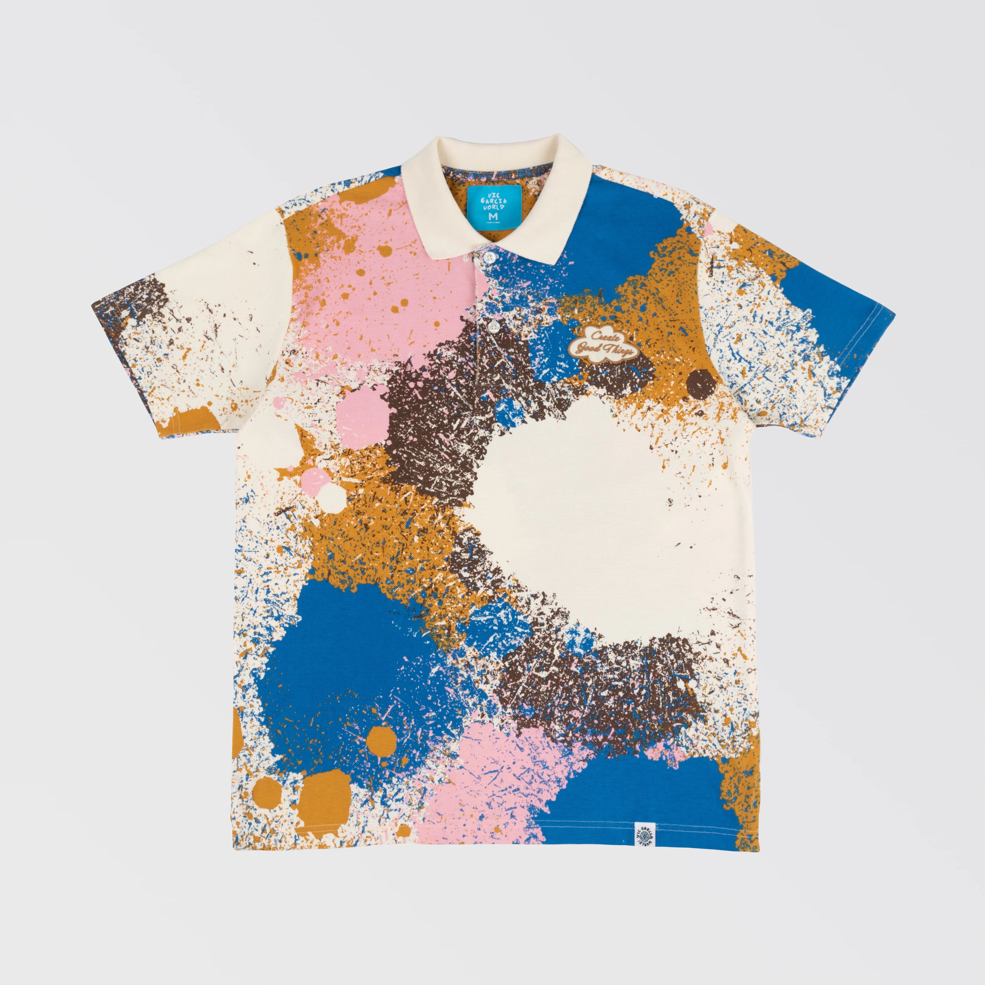 VIC GARCIA Splatter Polo