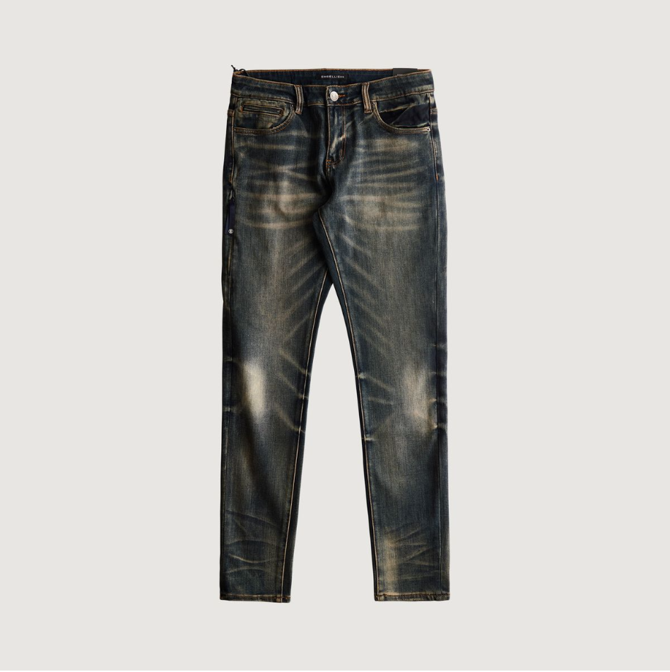 EMBELLISH David Dark Wash Skinny Denim