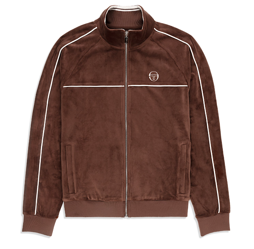 SERGIO TACCHINI FA23 LIONI VELOUR TRACK JACKET