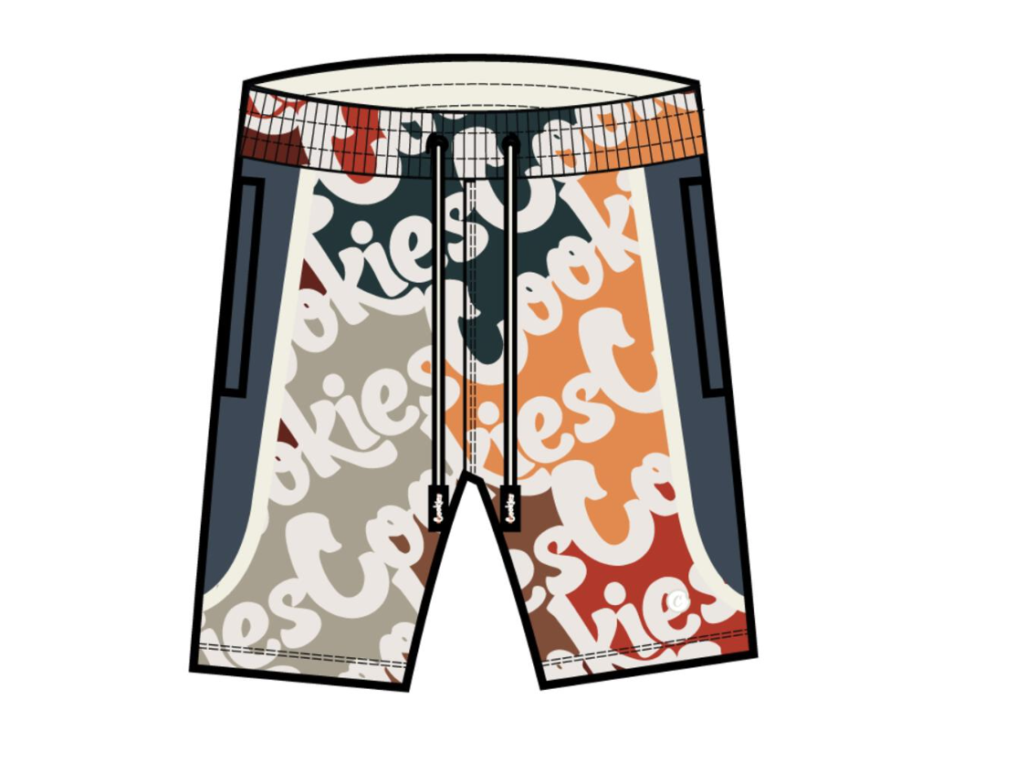 COOKIES SU23 CONTINENTAL JESERY SHORT