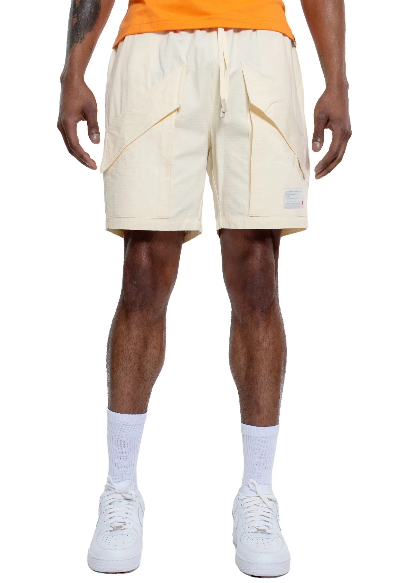 VIC GARCIA Unstoppable Cargo Short Cream