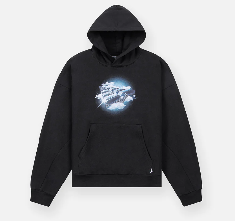 PAPER PLANES SP24 ABOVE THE CLOUDS HOODIE