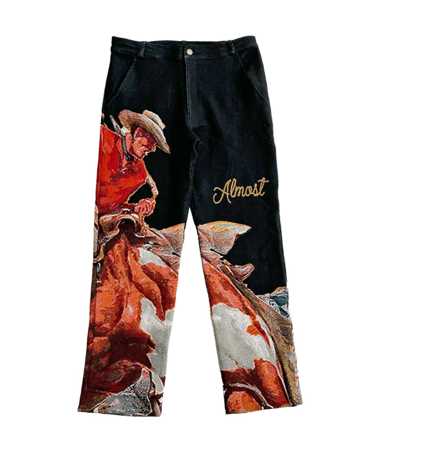 ALMOST SOMEDAY Frontier Tapestry Pants