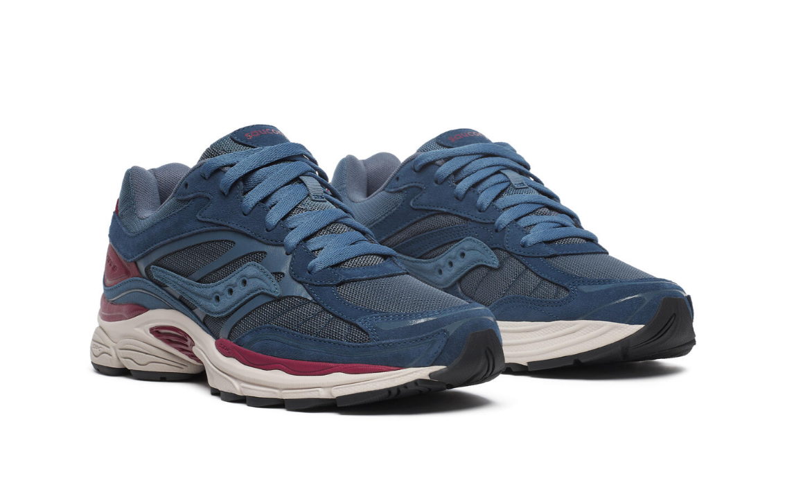 SAUCONY PROGRID OMNI 9 NAVY/BURGUNDY