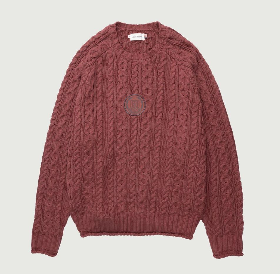 HONOR THE GIFT FA22 CABLE KNIT JUMPER SWEATER