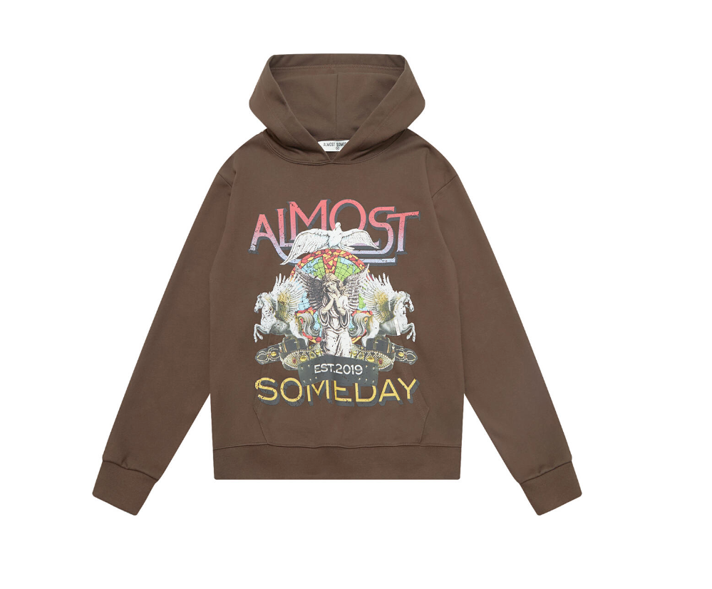 ALMOST SOMEDAY SP24 PEACE HOODIE