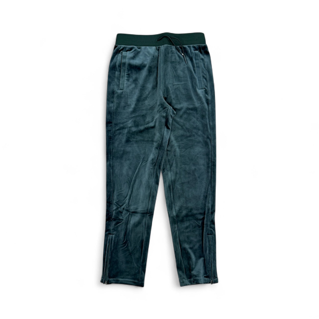 ALL GOOD THINGS Classic Velour Pant Emerald