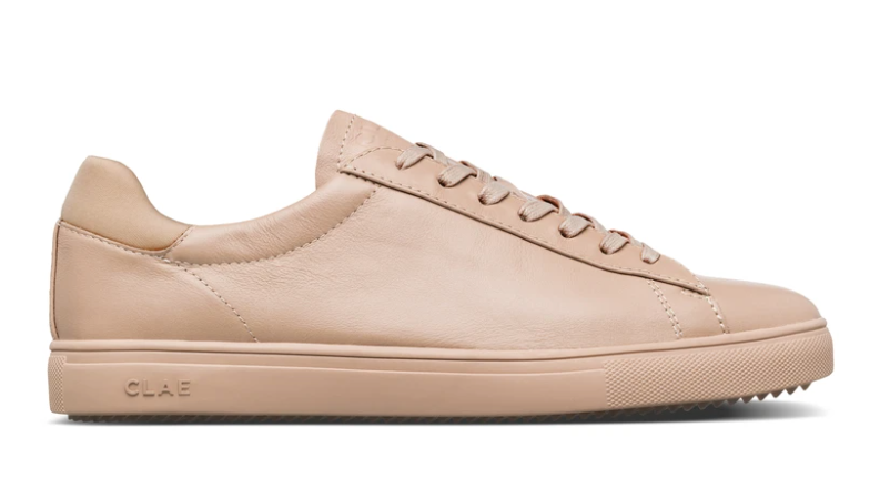 CLAE FA21 BRADLEY ALMOND LEATHER