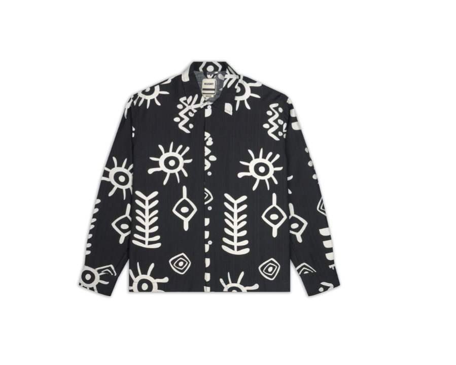 RIZORT Mason Print LS