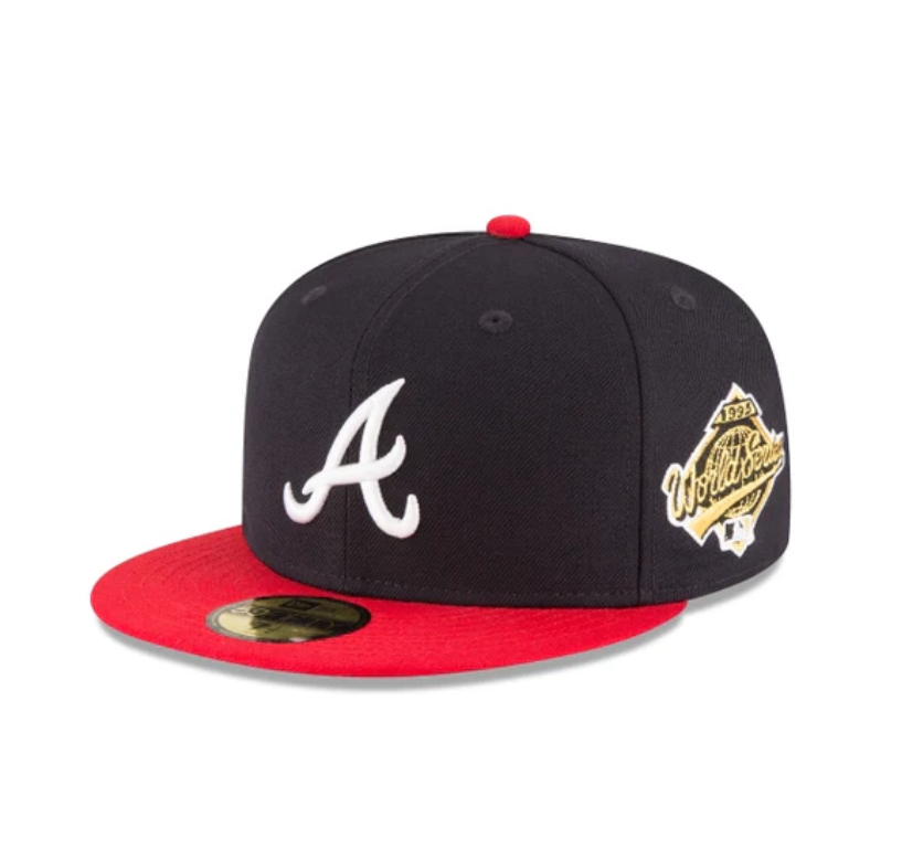 NEW ERA ATLANTA BRAVES 1995 WORLD SERIES FITTED