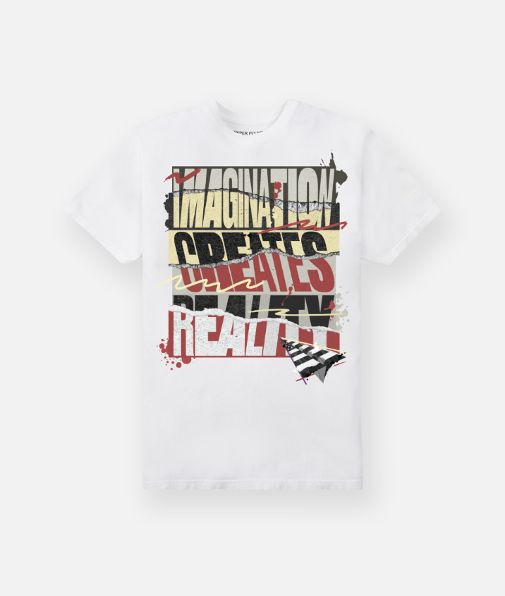 PAPER PLANES Imagination Creates Reality Tee