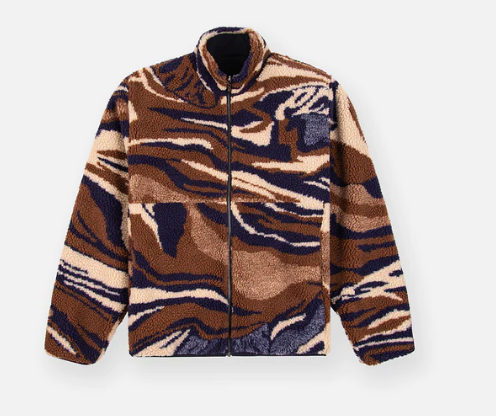 PAPER PLANES HLD23 MARBLE FLEECE REVERSIBLE JACKET