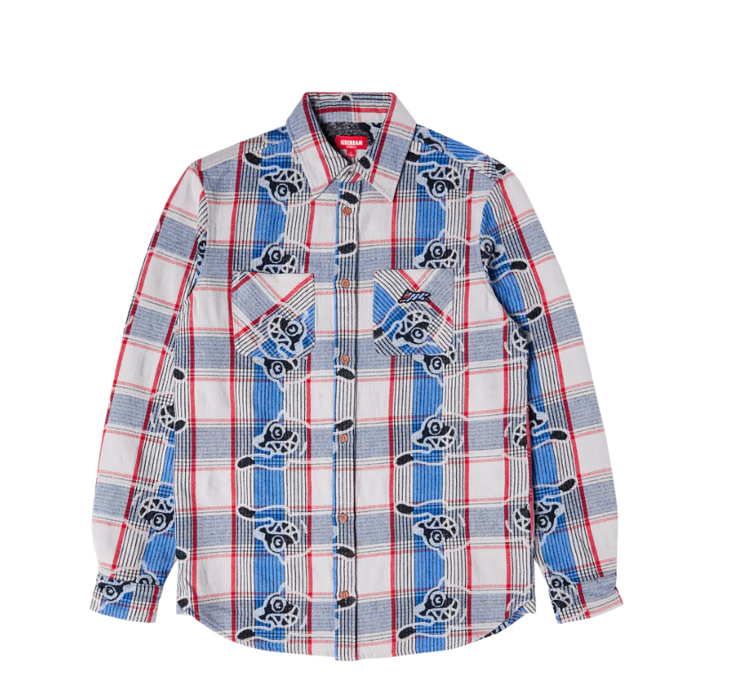 ICE CREAM SP24 HARRY L/S WOVEN