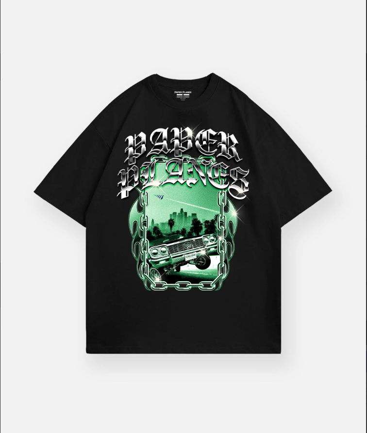 PAPER PLANES West Coast Heavyweight Oversized Tee