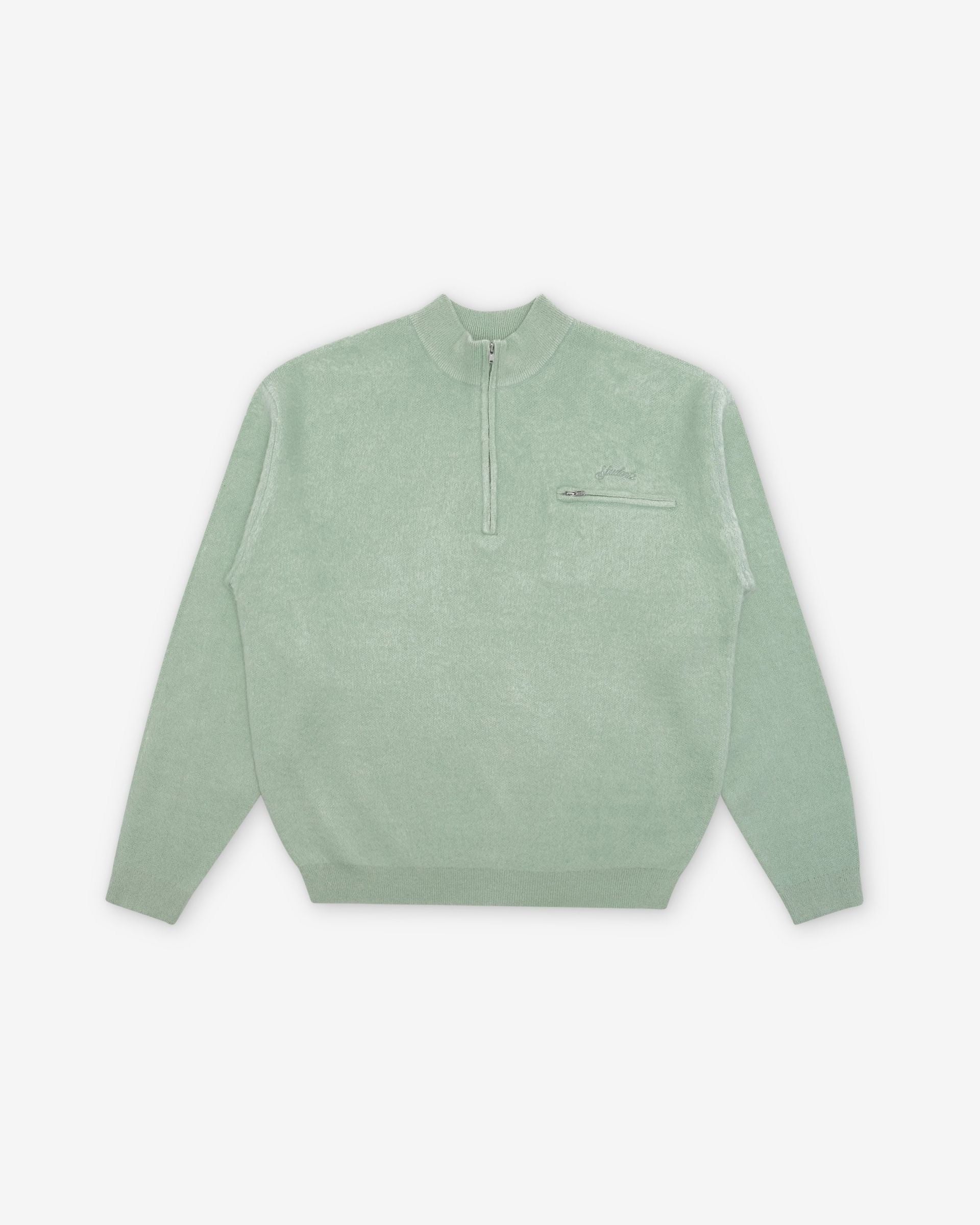 STUDENTS Wilson Mohair Q-Zip Sweater