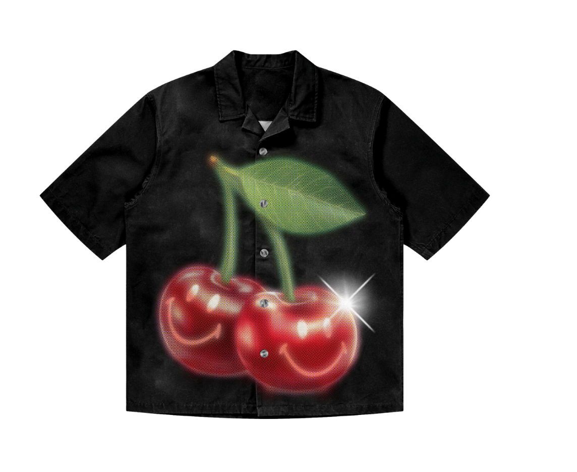MARKET Smile Cherries Button Up
