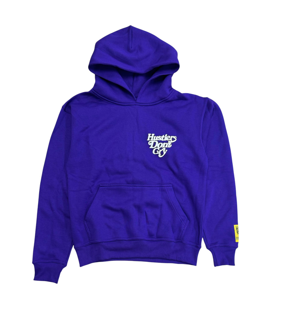 HUSTLERS DONT CRY Logo Hoodie