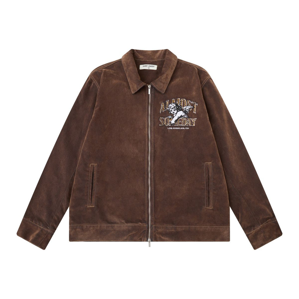 ALMOST SOMEDAY Upscale Velour Jacket