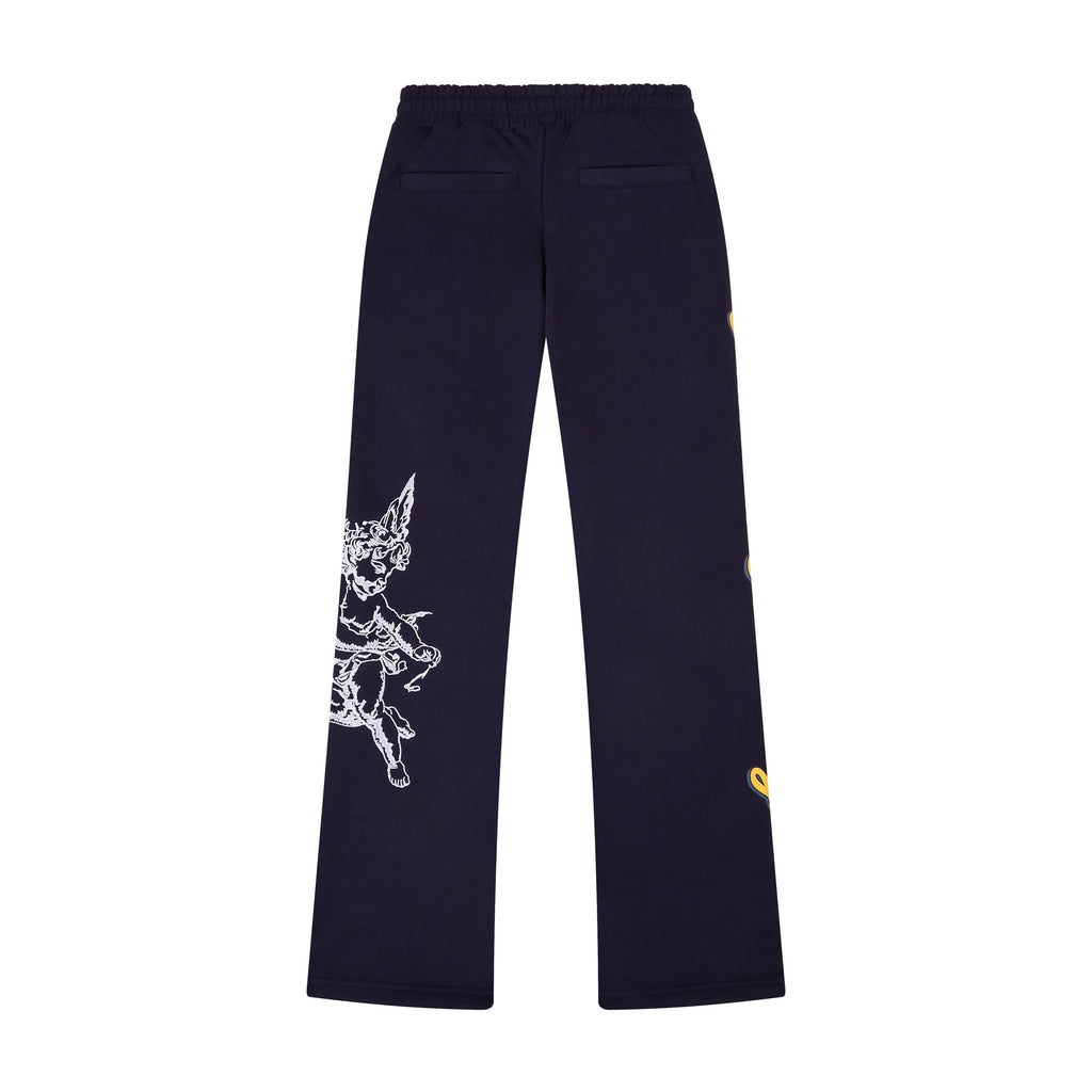 ALMOST SOMEDAY Headline Flare Bottoms