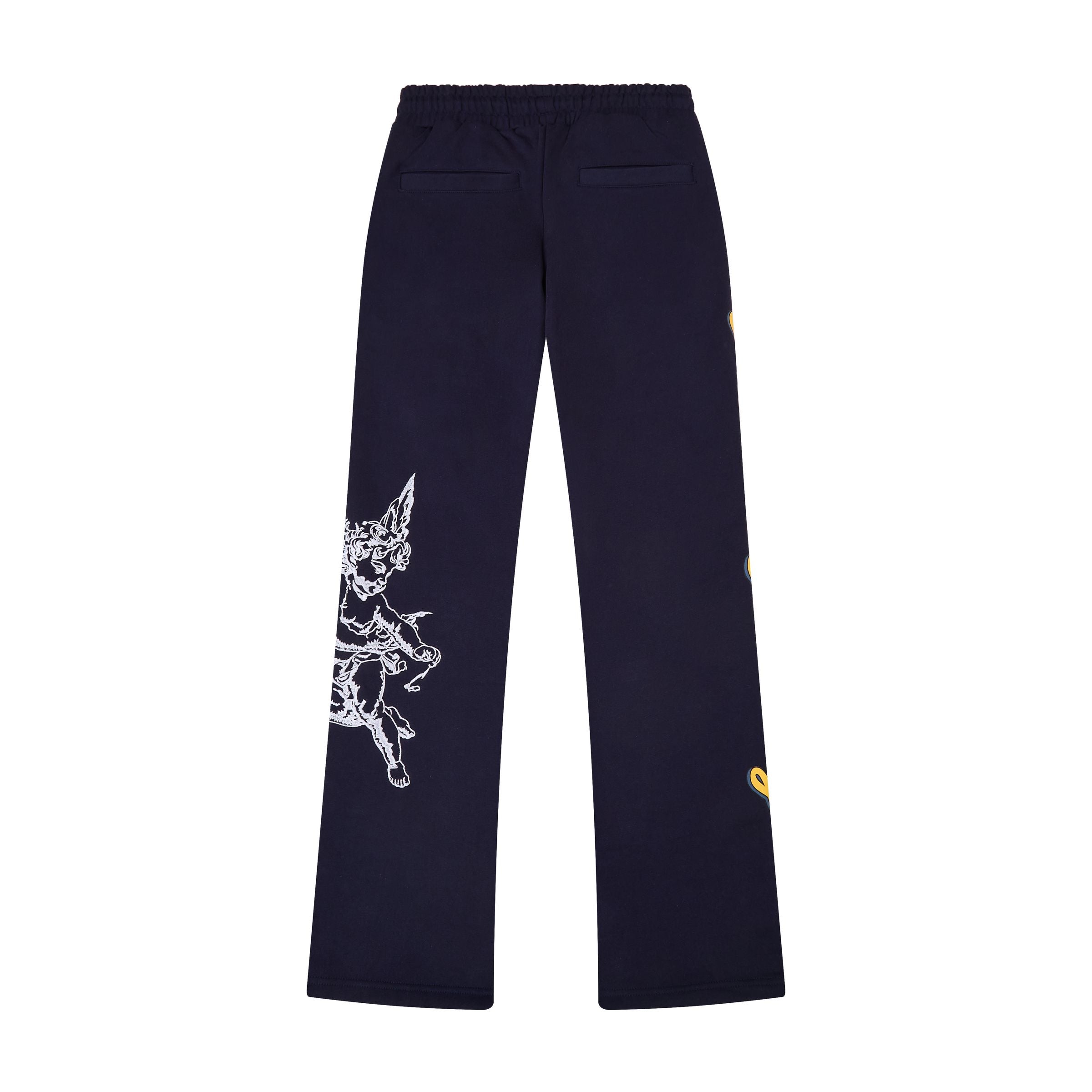 ALMOST SOMEDAY Headline Flare Bottoms