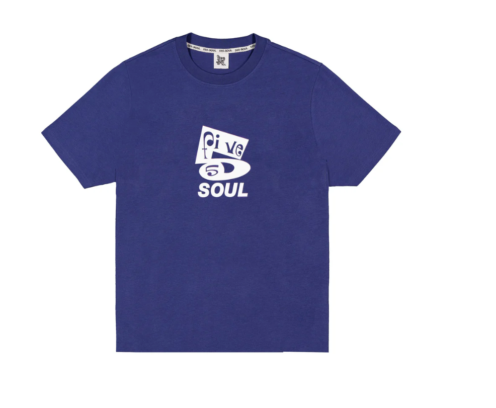 555 SOUL TEE Funky 5 Logo Tee