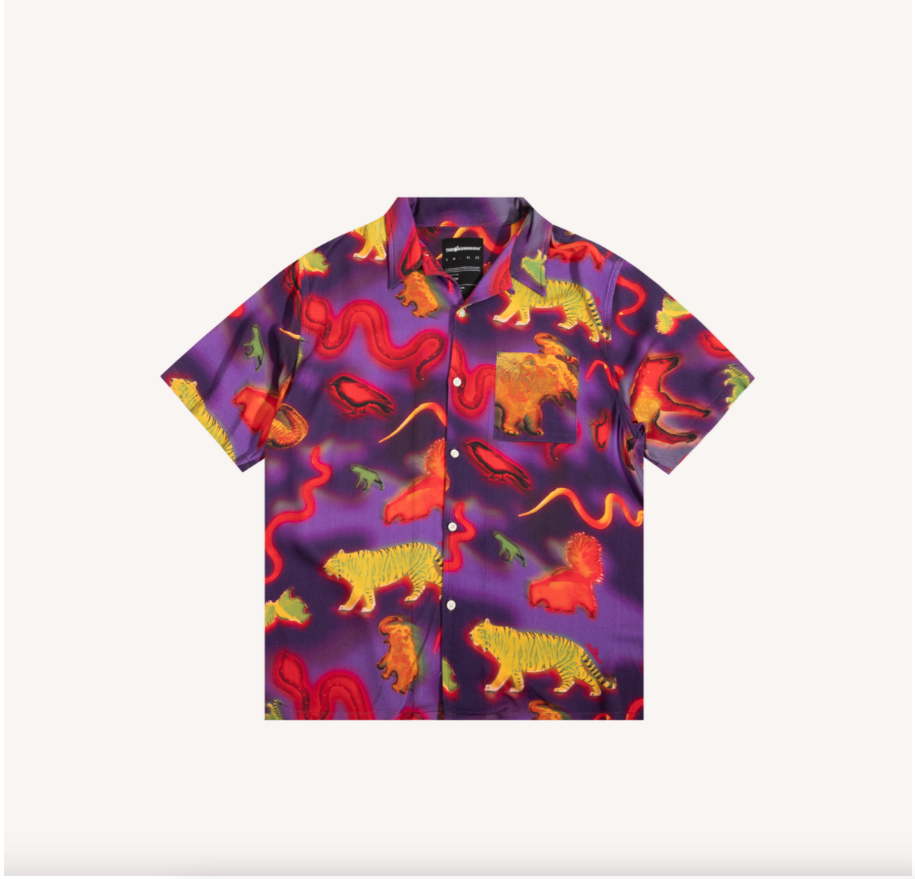 THE HUNDREDS Wilds Woven Shirt
