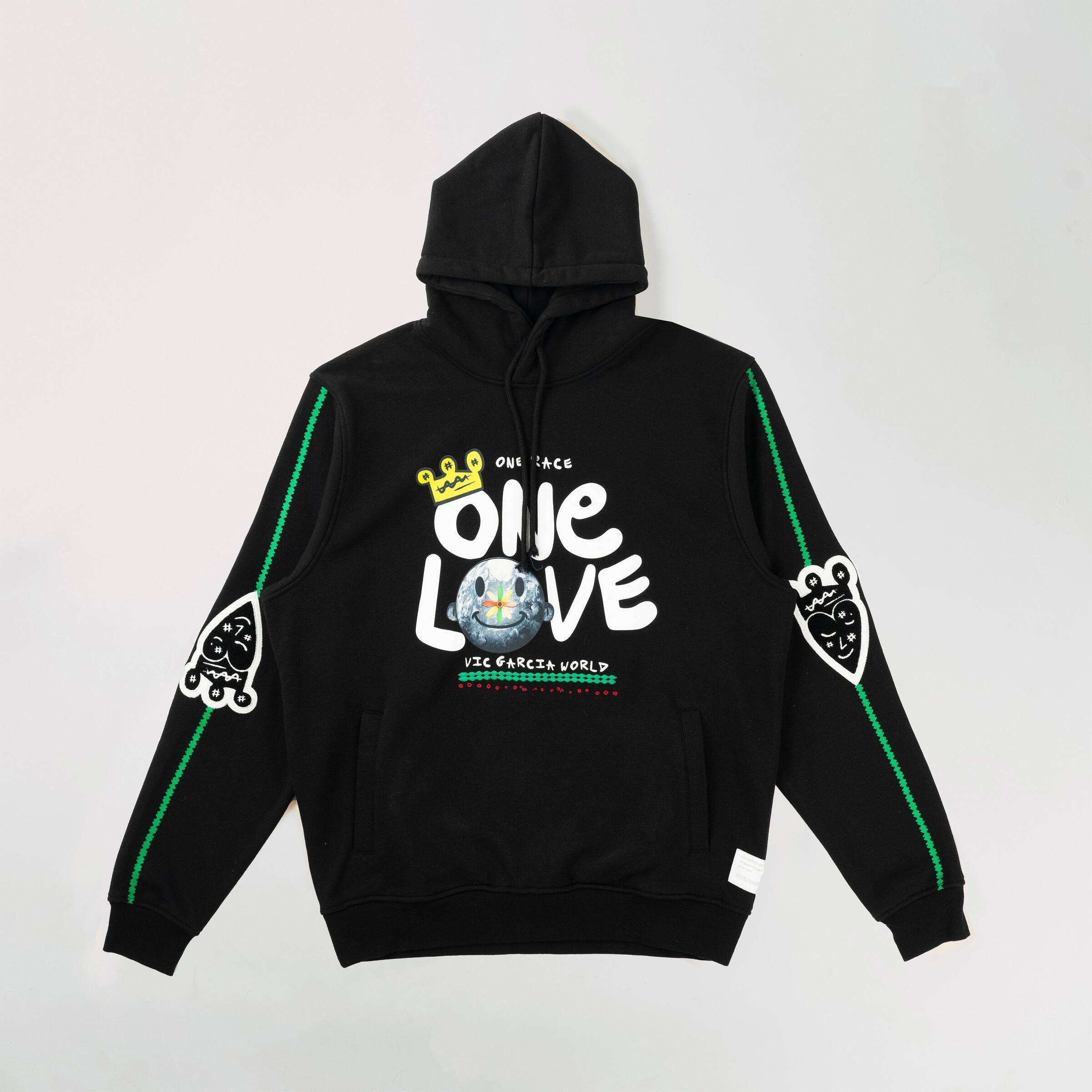 VIC GARCIA One Love Hoodie Black