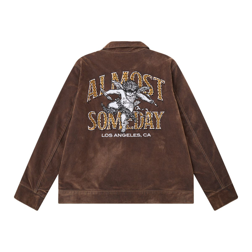ALMOST SOMEDAY Upscale Velour Jacket
