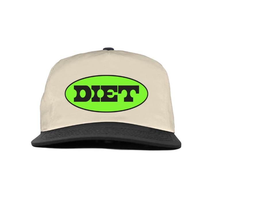 DIET STARTS MONDAY SP24 OVAL HAT