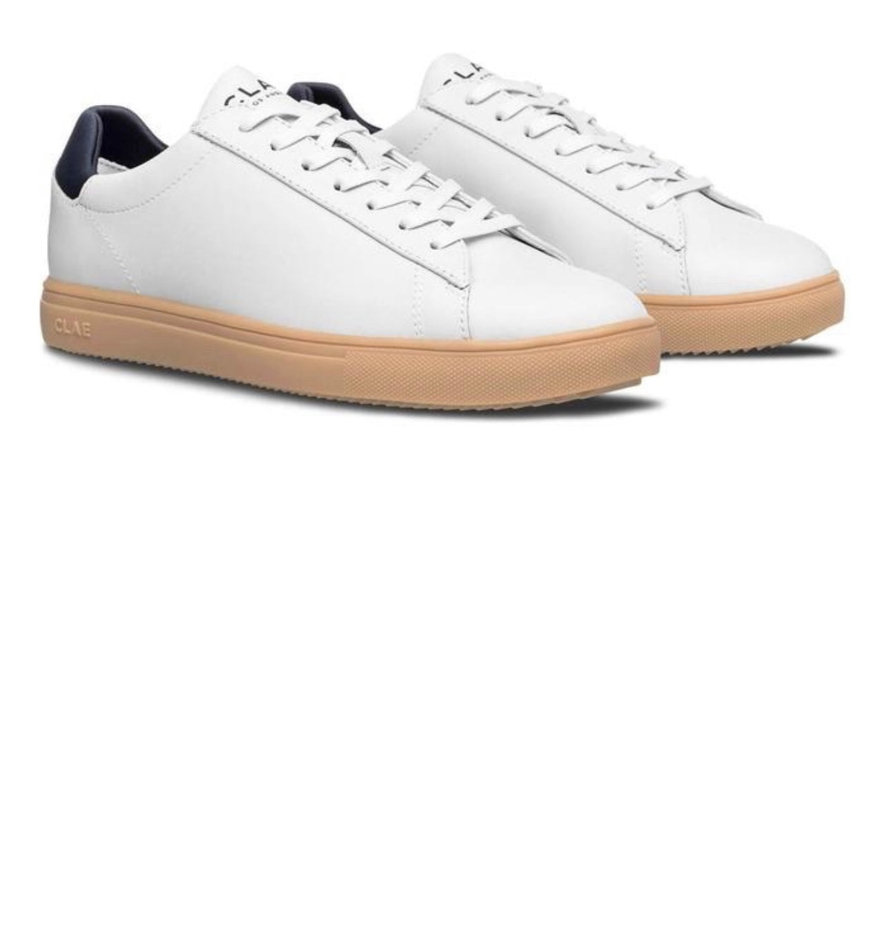 CLAE BRADLEY WHITE LEATHER GUM