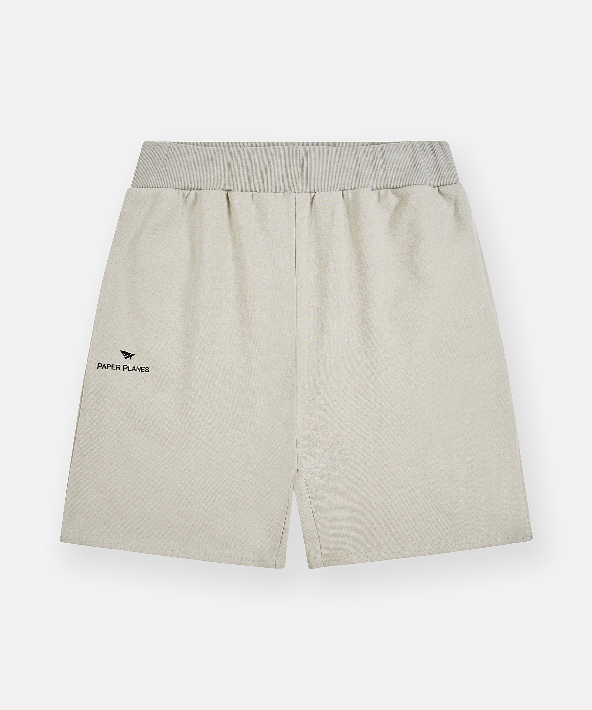 PAPER PLANES French Terry Script Weld Short Grey